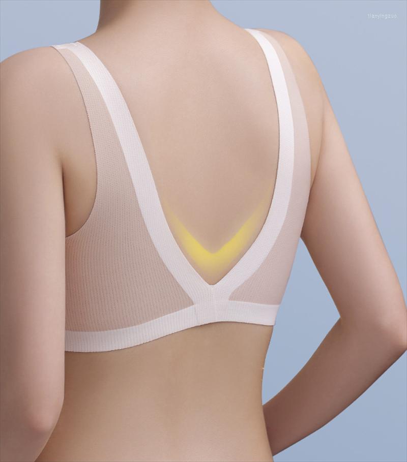 

Bras Women Seamless Bra Wire Free Brassiere Underwear Sexy Lingerie Invisible Top Comfort Soft Intimate Removable Pads, Black