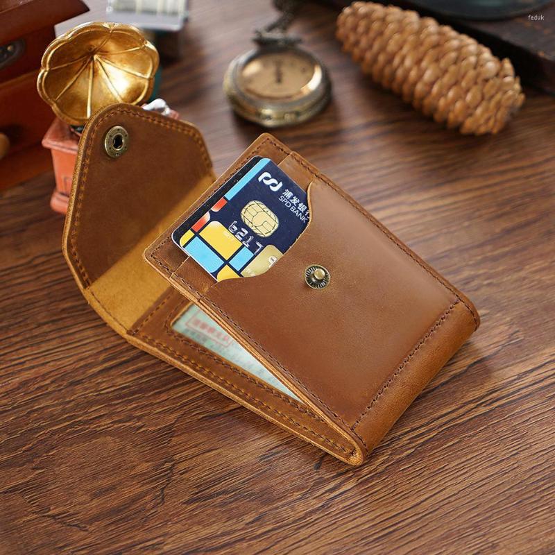 

Card Holders SIKU Leather Men's Holder Brand Wallet Wholesale Handmade Id, Black