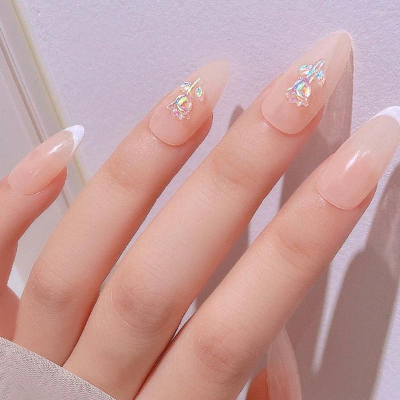 

Nail Art Decorations Colorful 30Pcs/Set Exquisite Cute Resin Auroras Floral Mini Flower Decor For Female
