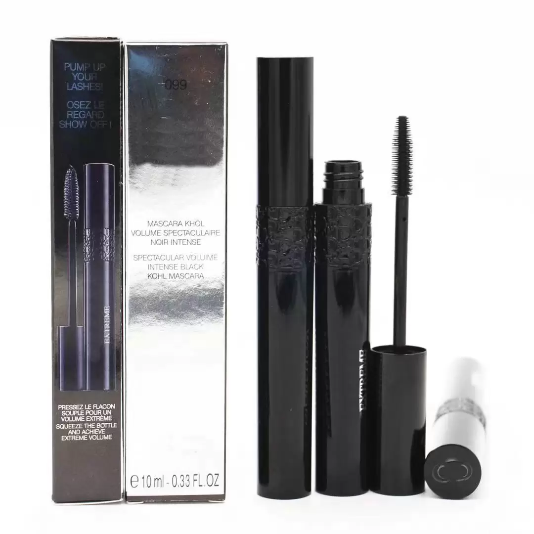 

2pcs New Makeup Brand Eyes Mascara EXTREME LENGIH Waterproof Mascara Black 10ML