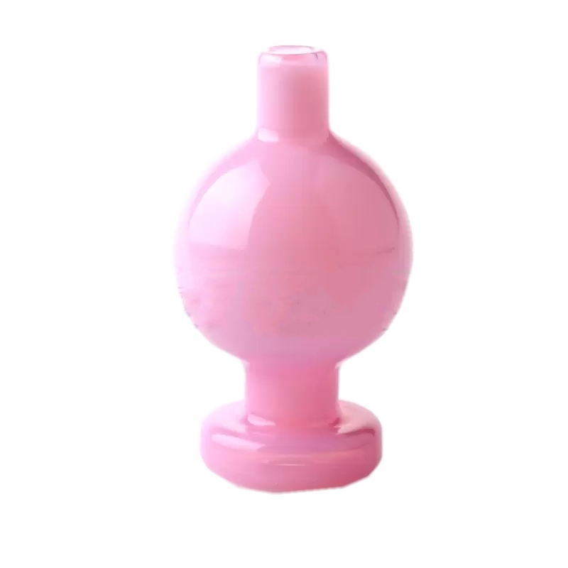

Color Glass Bubble Carb Cap With 25mm/ 28mm OD Ball Carb Caps for Beveled Edge Quartz Banger Nails Glass Water Bongs Dab Rigs 3297 T2