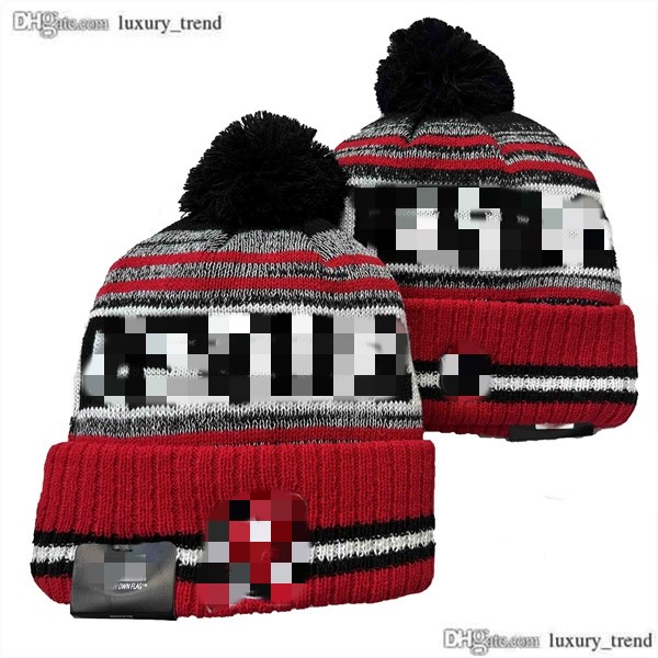 

New Jersey''Devils''Bobble Hats Baseball Ball Caps 2019-23 Fashion Designer Bucket Hat Chunky Knit Faux Pom Beanie''NHL Christmas hat