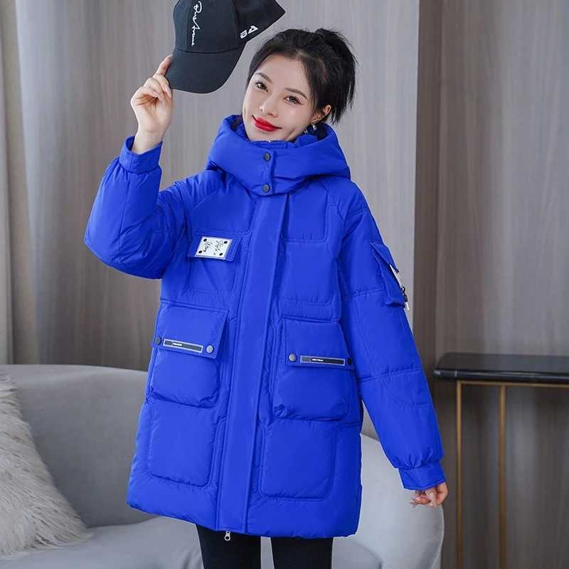 

Women's Down Parkas Winter Jacket Women 2022 New Glossy Parkas Female Hooded Thick Warm Jackets Cotton Padded Parka Windproof Casual Long Snow Coat T221011, Yellow