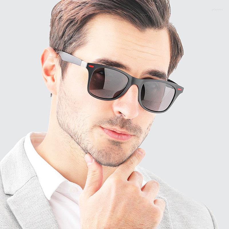 

Sunglasses High Quality TR Square Frame Polarized Lenses Multi-Style Men Sun Glasses XD-4195