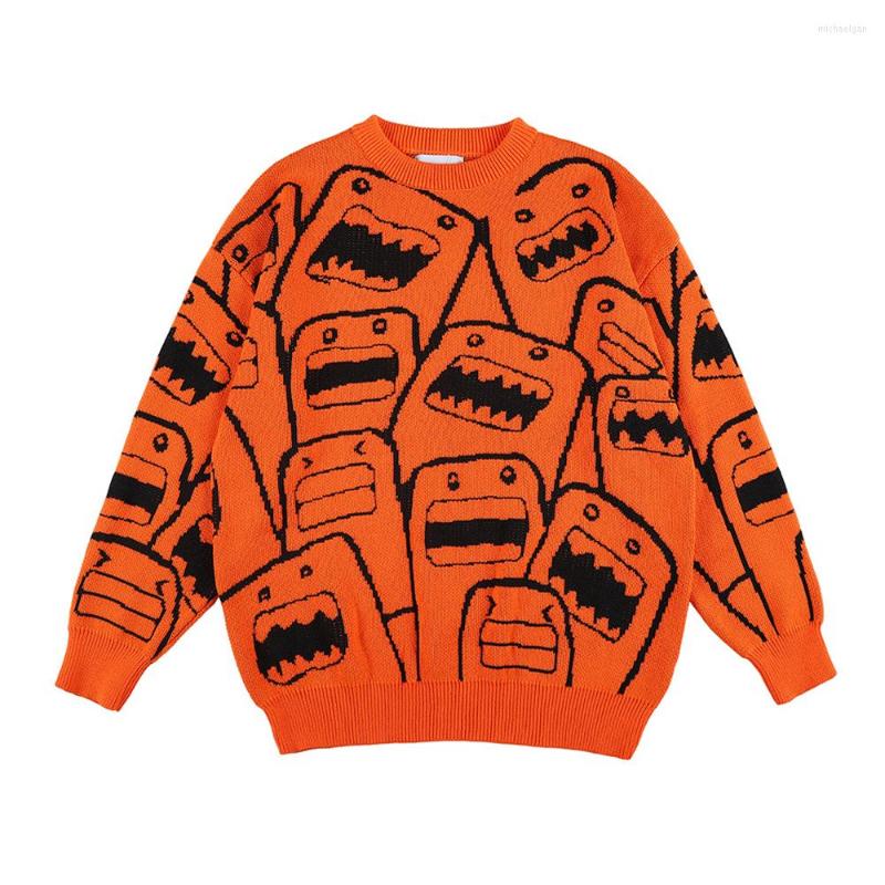 

Women' Sweaters 2022 Funny Kawaii Harajuku Orange Cartoon Fashion Oversized Woman Winter Clothes Women Pullover Femme Chandails Top, Black