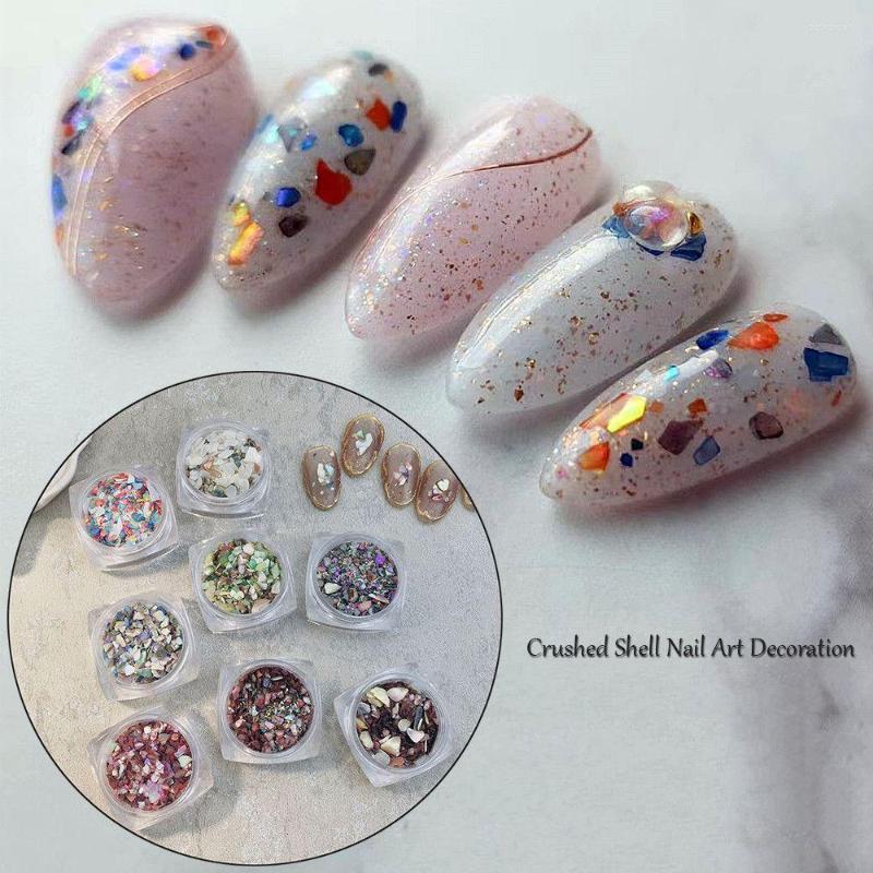 

Nail Art Decorations Creative Gift Mixed Size Charm Sea Shell Stone Manicure Decoration 3D Parts