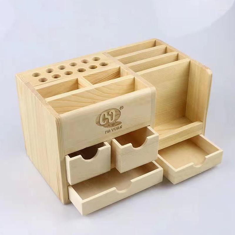 

Professional Hand Tool Sets MA YUAN Multifunction Wooden Storage Box Screwdriver Tweezers Holder Mobile Phone Repair Desktop Reception Parts