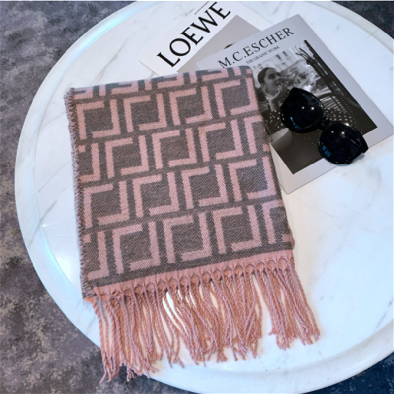 

2022 New Luxury Scarf Cashmere Thick Shawl Women Long Winter Wram Pashmina