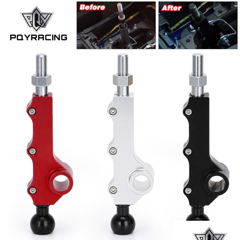 

Shift Lever Pqy - Double Adjustable Short Throw Shifter Customizable Three Bolts For 2008-2014 Subaru Wrx Legacy Outback Forester Pqy Dhl3L