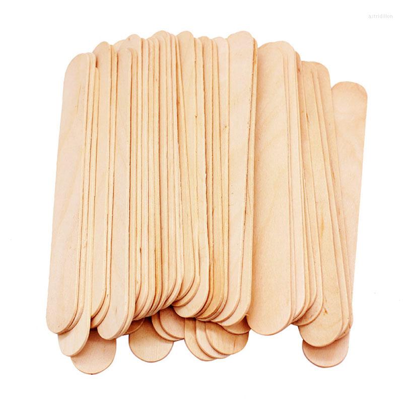 

Makeup Sponges 50pc/lot Disposable Waxing Wooden Tongue Depressor Body Hair Removal Stick Spatulas Tools