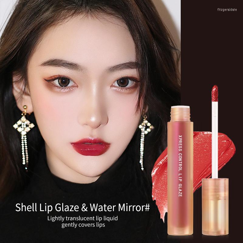 

Lip Gloss Mirror Glaze Moisturizing Vivid Lipstick White And Easy To Color Waterproof Water Glass Makeup Cosmetics TSLM1, Lip balm