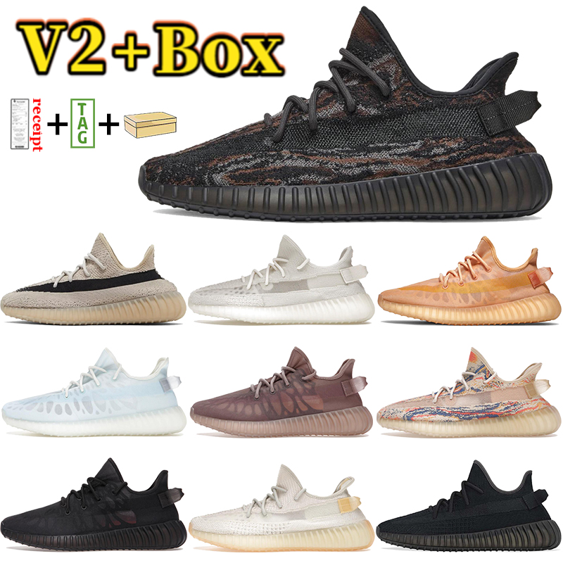 

V2 Running Shoes With Box Men Women Sports Shoe Mono Pack MX Oat Light Clay Cinder Onyx Mens Sneakers Trainers Reflective Chaussures, Bubble wrap packaging