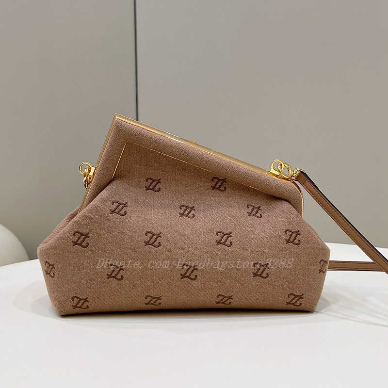 

First Hobos Leather Handbags Bags Woman Designer Luxury Purses Wallet Classic Shoulder Crossbody Fashion Wholesale Cowhide 17MT, No bag