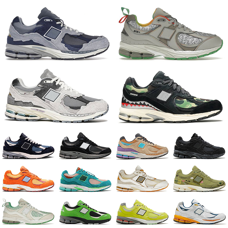 

2002R Mens Running Shoes Water Be the Guide Peace Refined FutureThe Basement Olive Black Protection Pack Rain Cloud Platform Men Women Trainers Sports Sneakers 36-45, B46 pack green 36-45