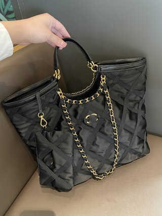 

2022 new Luxury brand Totes Bag 2 pcs ladies casual Tote Bag black chain channel fashion One Shoulder bag CC totes casual handbags W221011, Customer service