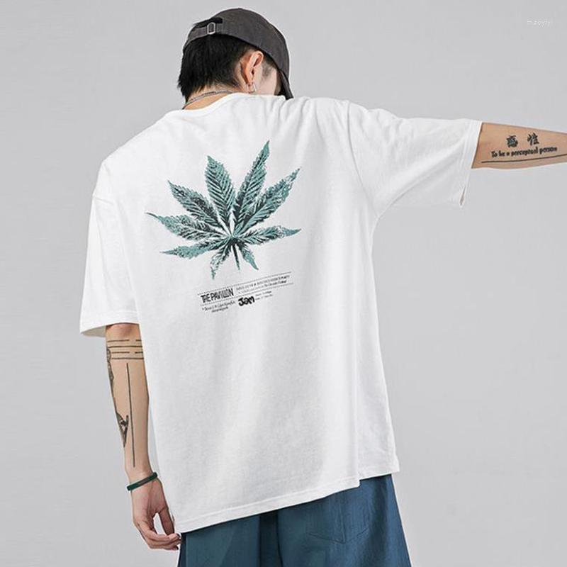 

Men' T Shirts Summer Cotton Round Neck Short-sleeved T-shirt Personality Fashion Loose Wild Half-sleeved, 02