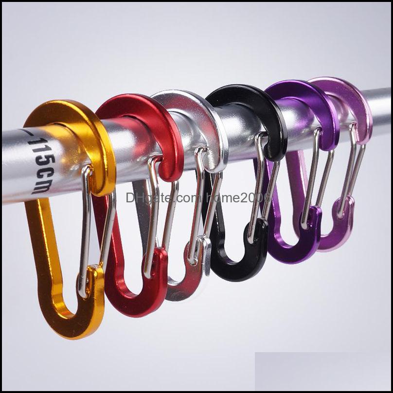 

Carabiners Acquainted Get With Durable Outdoor Climbing Buckle S - Shaped Aluminum Alloy Hook Steel Wire Spring Fastening Buckles Fa Ota0U