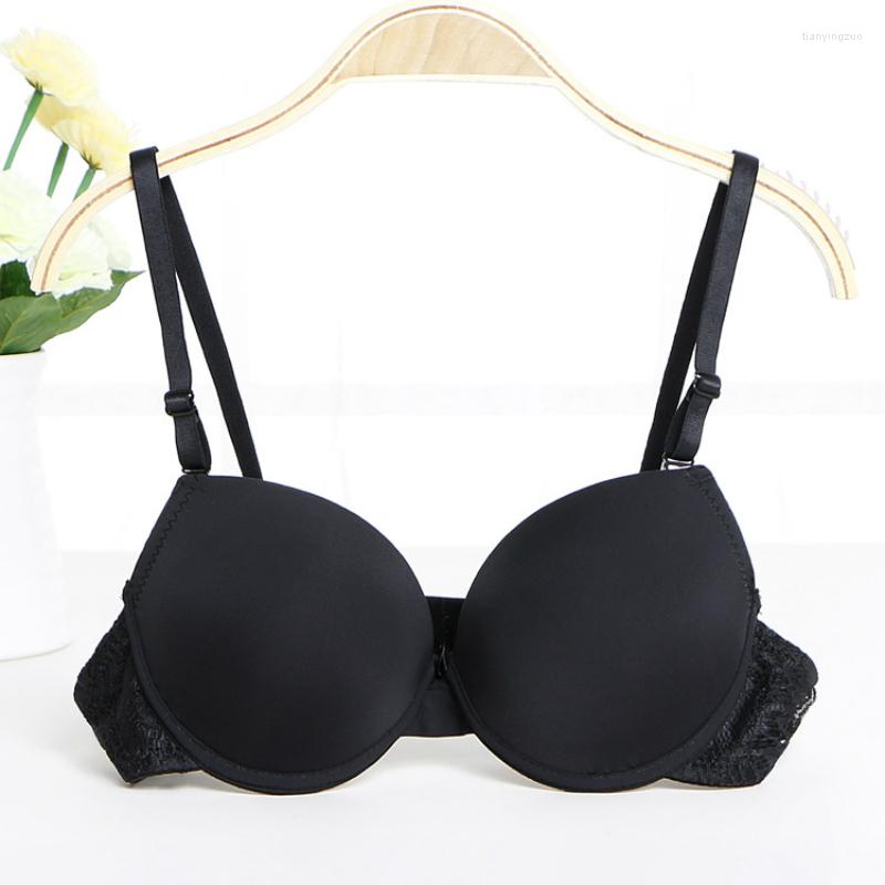 

Bras Women Super Lace Push Up Bra Sexy For Double Underwear Gather 3/4 Cup, Push up bras 3