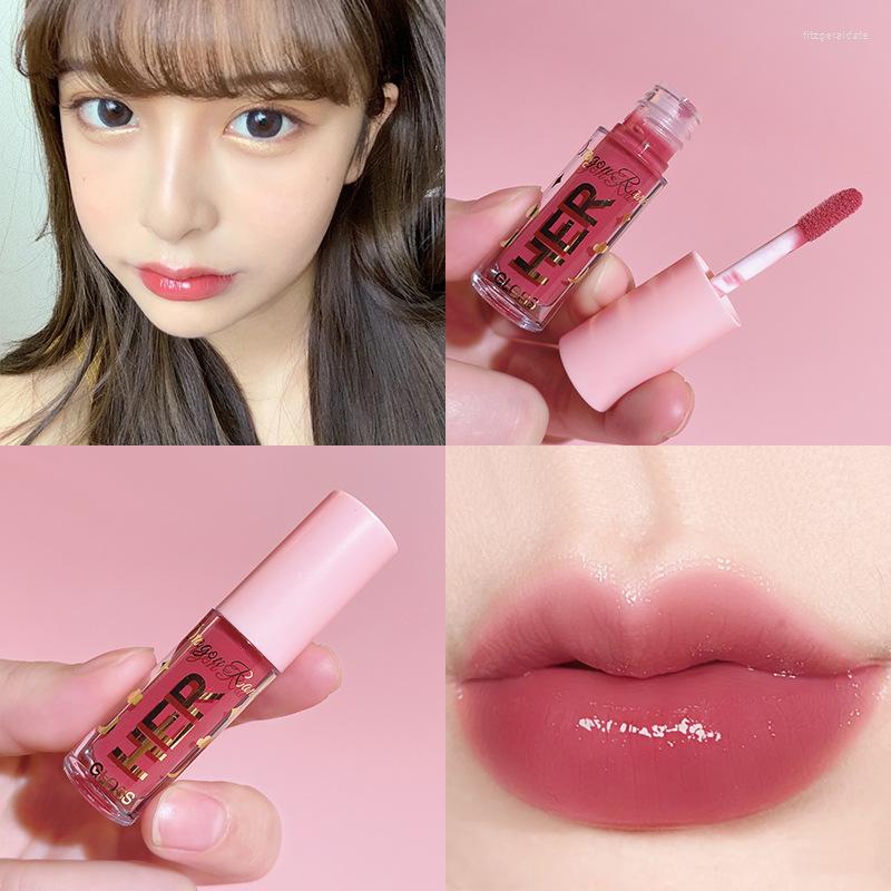 

Lip Gloss Cosmetics Mirror Lipstick Moisturizing Sexy Lips Plumper Long Lasting Shiny Tint Makeup Jelly Glaze Shimmer