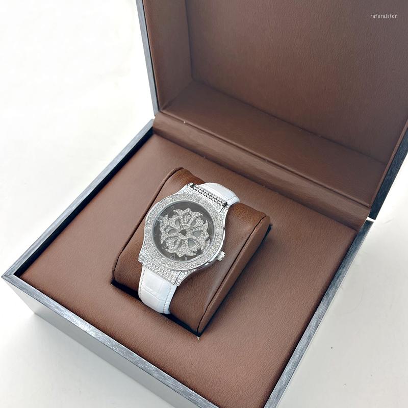 

Watch Boxes Skeleton Male Unisex Student Couple Men's And Women's With Diamonds