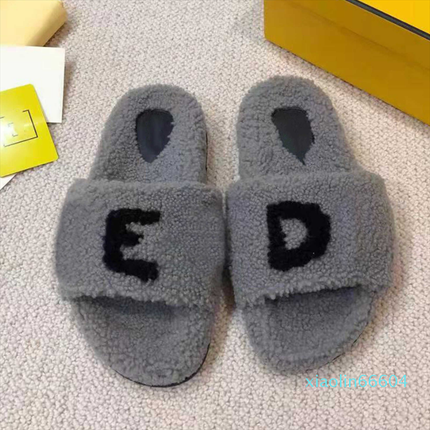

Designer fashion fluffy comfortable winter slippers a variety of colors are available, As picture