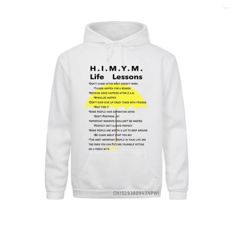 

Men' Hoodies High-Q Unisex How I Met Your Mother Life Lessons Sweatshirt Quality Print Casual Unique Design Pullover Hooded Top Hoodie, Yellow