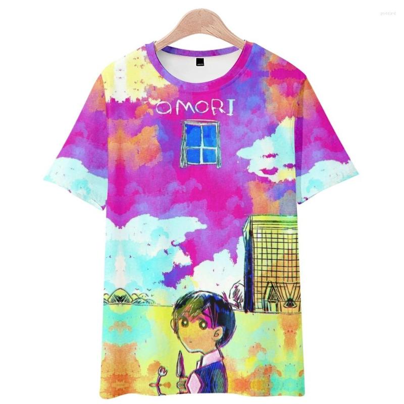 

Men's T Shirts 2022 Arrival Omori T-shirts Women Men Fashion Short Sleeve 3D Prints Tshirts Summer Casual Streetwear Tees, Picture shown