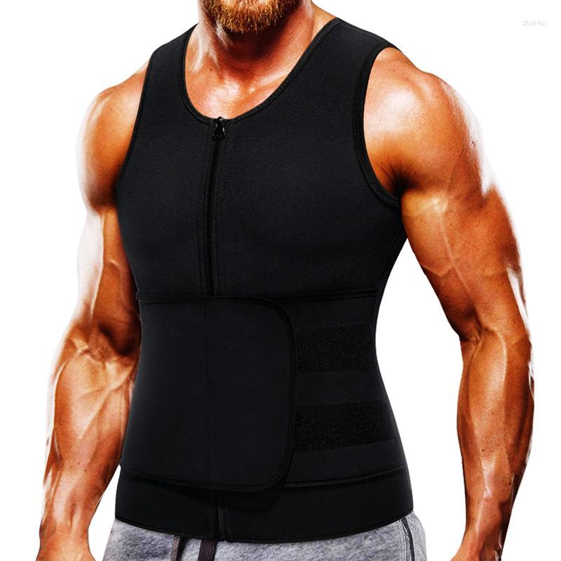 

Men' Body Shapers Men' Men Weight Loss Jacket Sports Top Slimming Waist Trainer Corset Workout Thermal Shirts Shapewear Neoprene