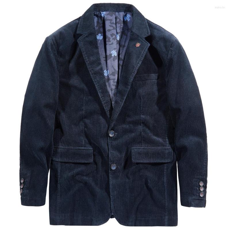 

Men's Suits High Quality Big And Tall Mens Jacket Coat Business Style European Oversize Topcoat Winter Autumn Man Streetwear Outerwear, Picture shown