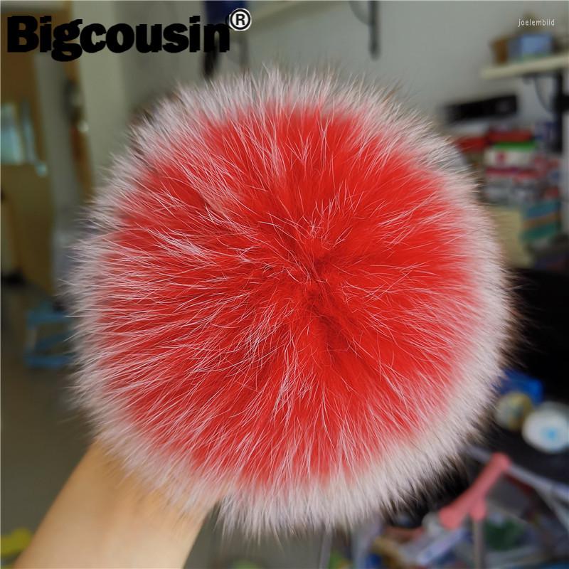 

Scarves Real Fur Pompoms 1PC Red Fluffy 15cm Natural Pom Balls For Beanies Knitted Hat Cap Key Chain DIY Accessories
