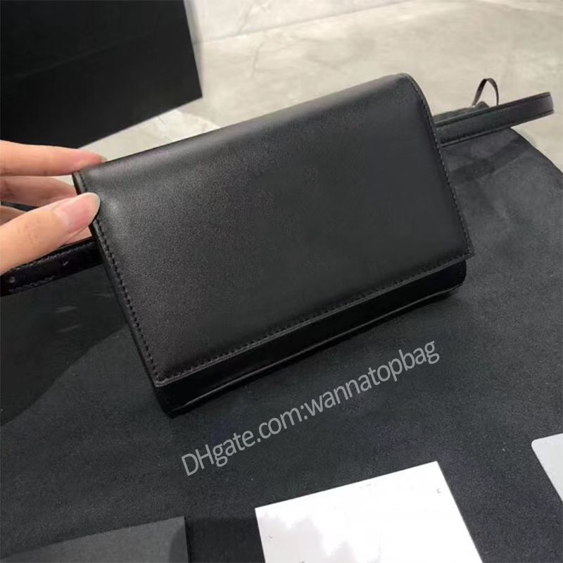 

designer bag Women Bags Handbags Shoulder Bags tote bagg black calfskin classic diagonal stripes quilted chains double cross body velvet Hasp waist bumbag