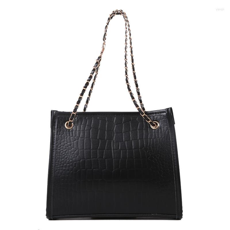 

Evening Bags Ladies Hand Shoulder Purse Women Tote Handbags PU Leather, Black