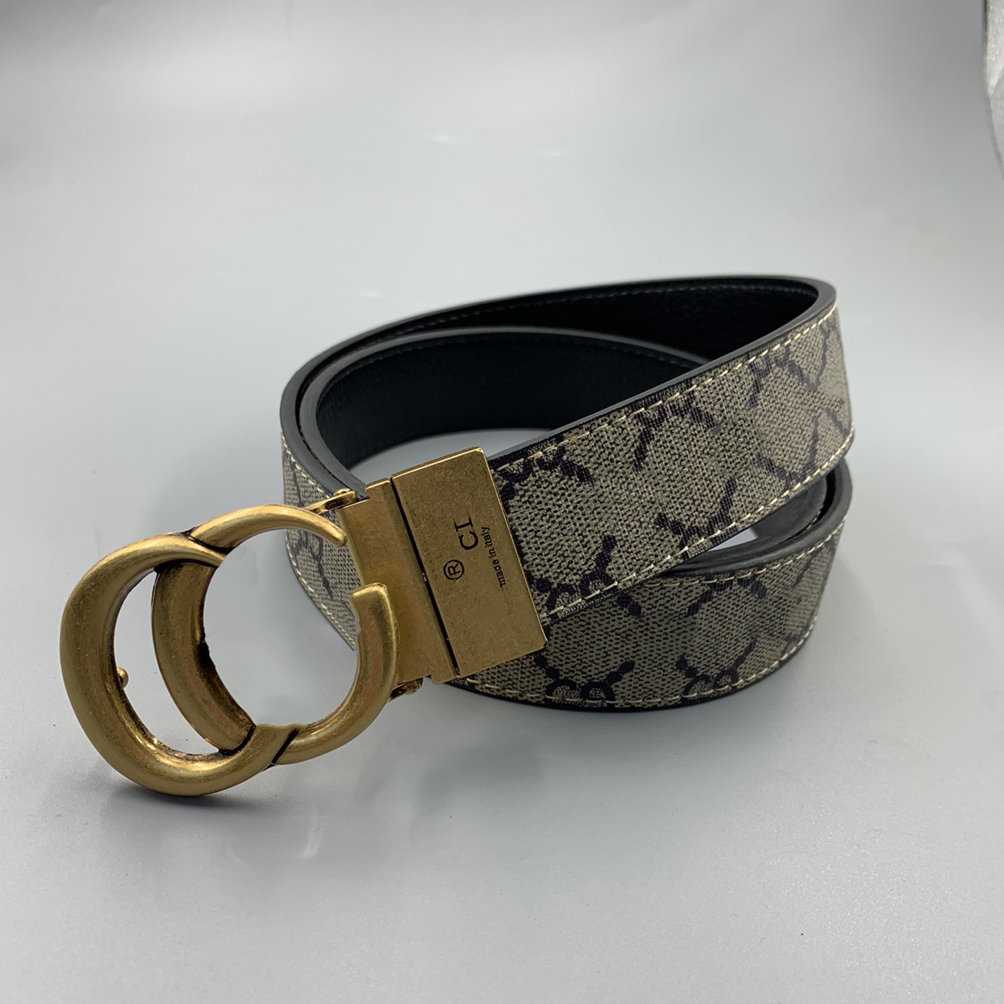 

Luxury designer belt Classic style Mens belt Womens belts width 3.3cm Can be cut by yourself Length is great, Customize