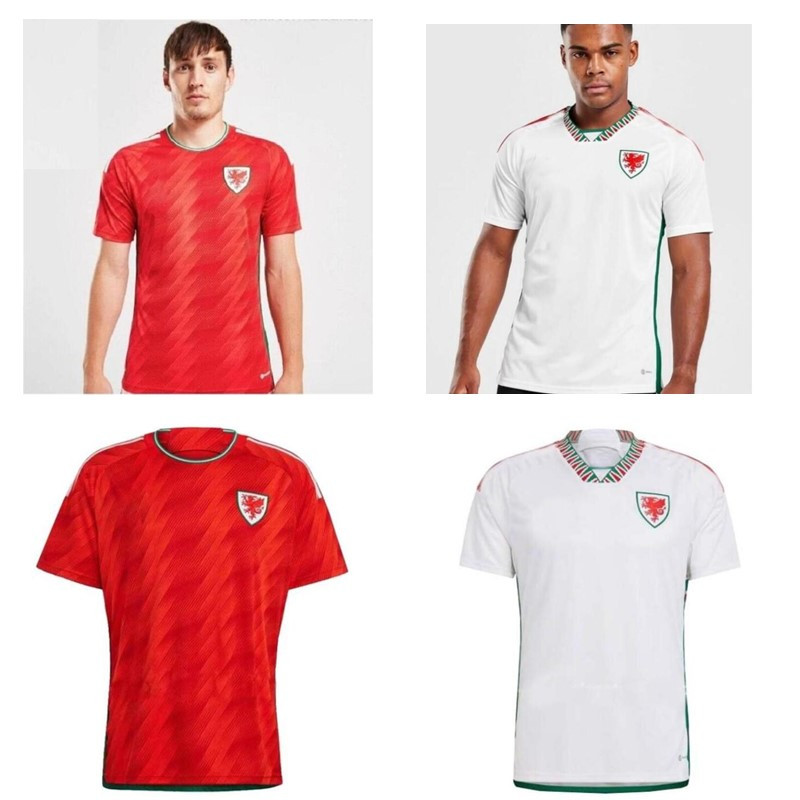 

Top 2022 Wales Jerseys BALE WILSON Soccer jersey 2023 ALLEN RAMSEY 22 23 football shirt Rodon VOKES maillot de foot, 2022away
