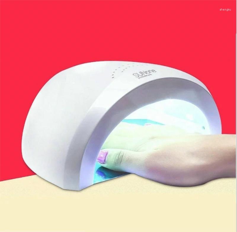 

Nail Dryers 48W Dryer LED UV Lamp Gel Polish Fingernail Toenail Curing Art Painting Salon Tools 10sets, Black