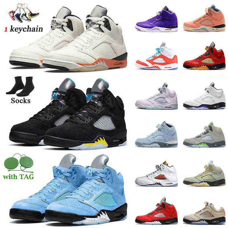 

Jumpman 5 5s Outdoor Shoes High OG Women Mens Aqua UNC University Blue Shattered Backboard Sail Bluebird Hare Designer Sneake air JORDON jordens, C42 oklahoma 40-47