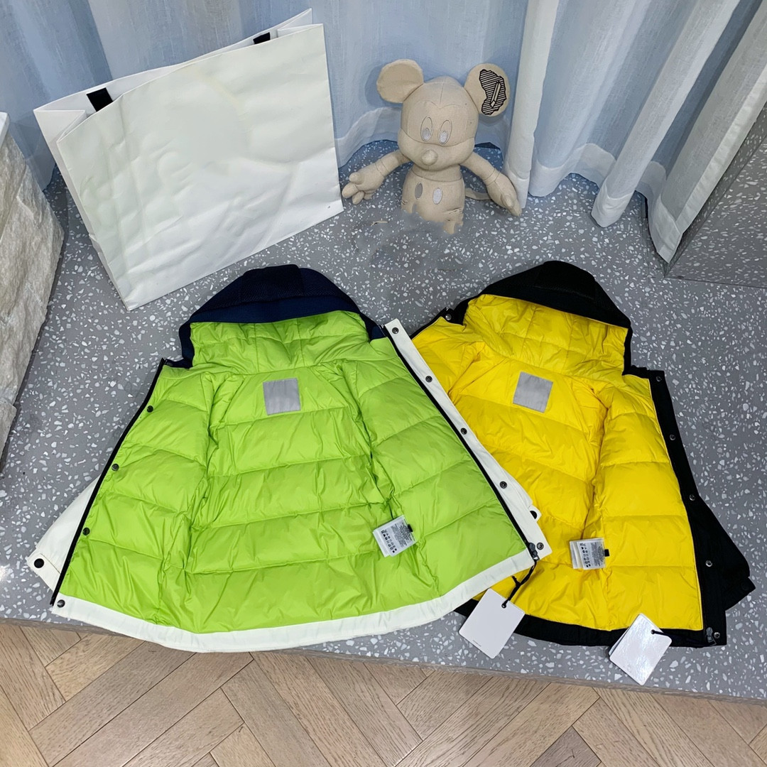 Down Coats Kids Coat baby clothes Designer Jacket Kid clothe Hooded Fasion 2022 Thick Warm Outwear Girl Boy Girls jackets Long sleeve