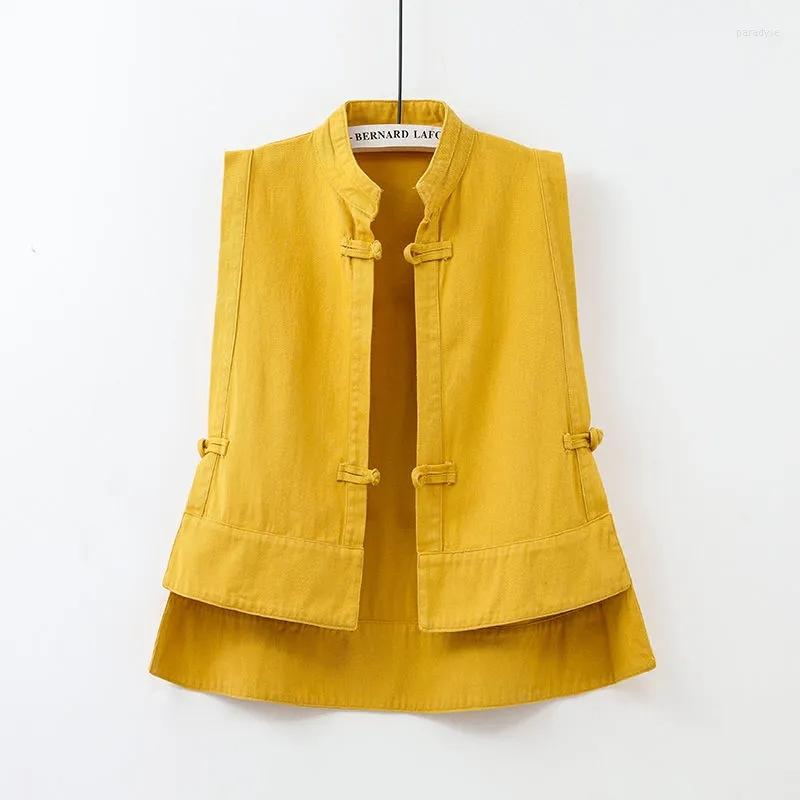 

Women's Vests Denim Vest Women's Fashion 2023 Spring Summer All-Match Self-Cultivation Thin Waistcoat Sleeveless Jacket Ripped Top, Pink