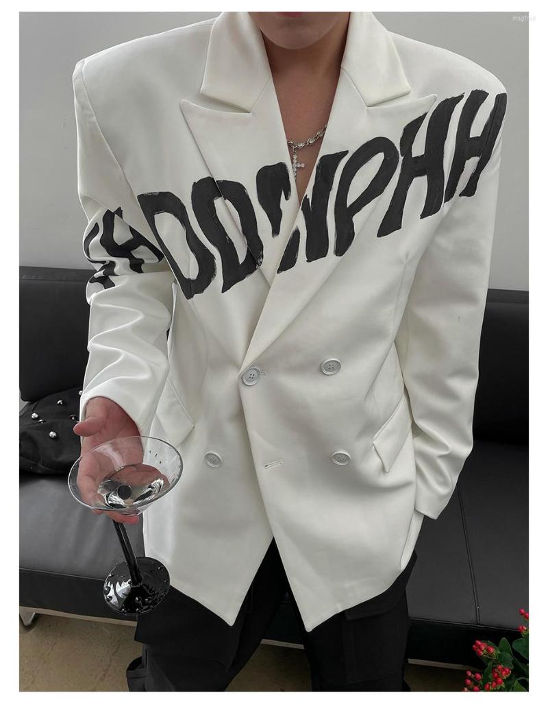 

Men's Suits Cv1543 Fashion Men's Coats & Jackets 2022 Runway Luxury European Design Party Style Clothing, Black