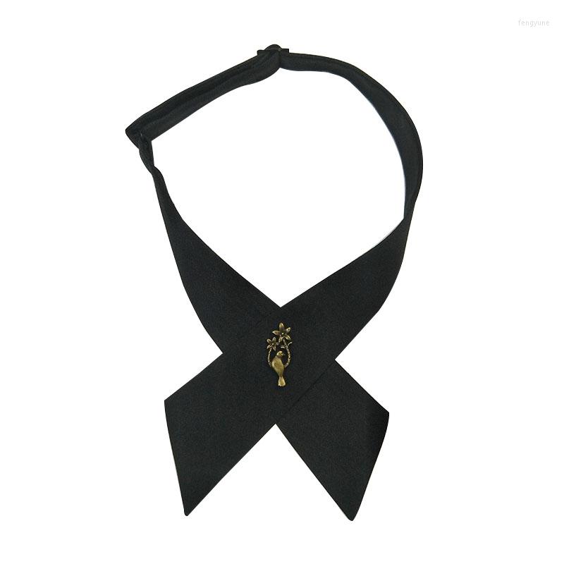 

Bow Ties Fashion Women's Tie Men's School Uniform Bowknot Business Wear Metal Golden For Groom Party Shirt Accessories