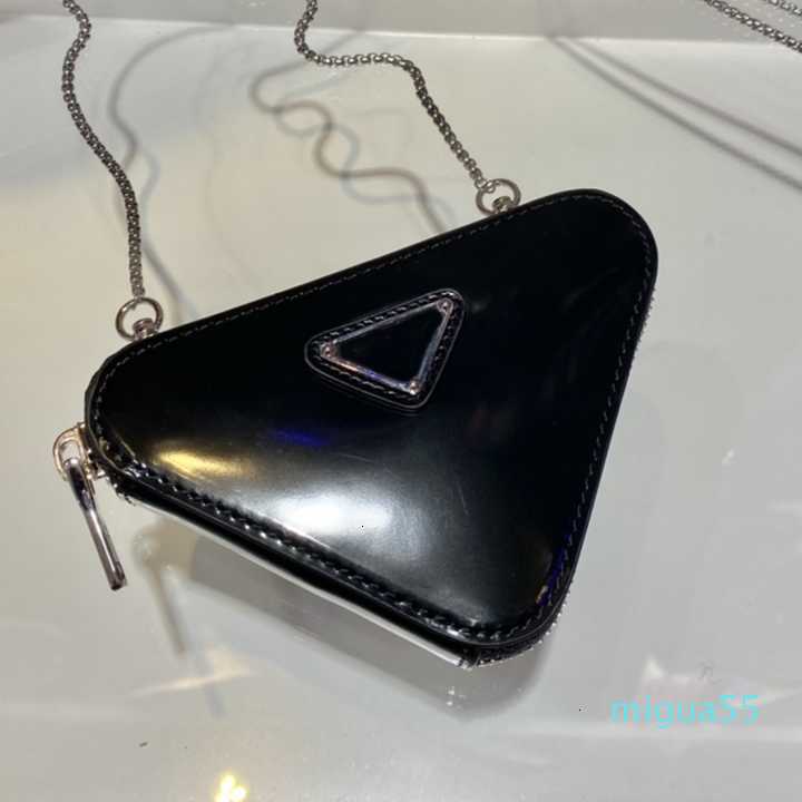 

Fashion Mini Bag Wallets Coin Triangl Wallet Purse Classic Holder Women's Bags Key Card Gradient Quality luxury ladies handbags, Size 13x2.5x10cm