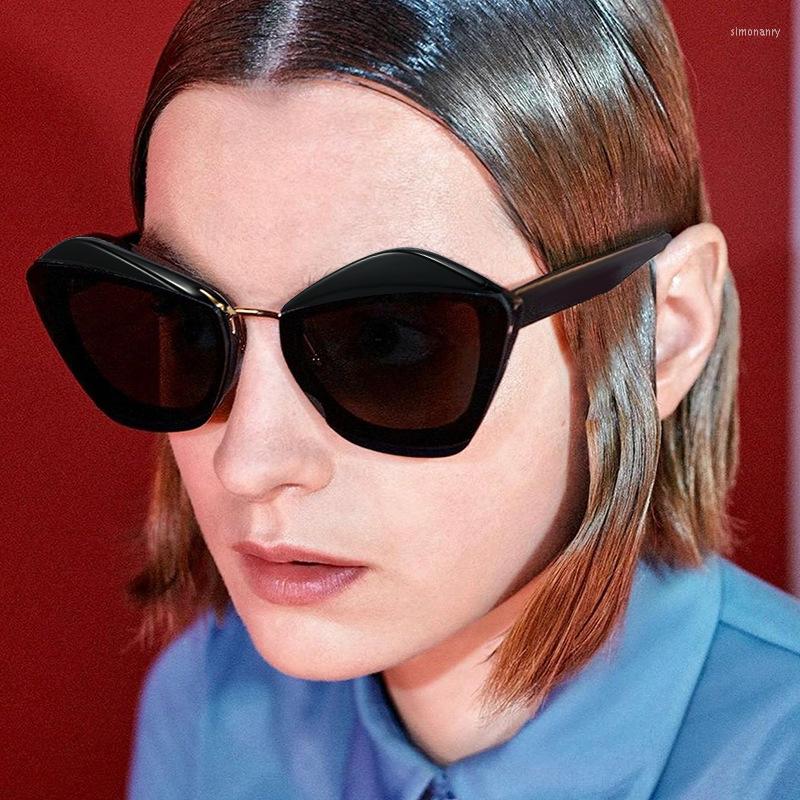 

Sunglasses 95330 Style Ladies Fashion Polygonal Foreign Trade UV
