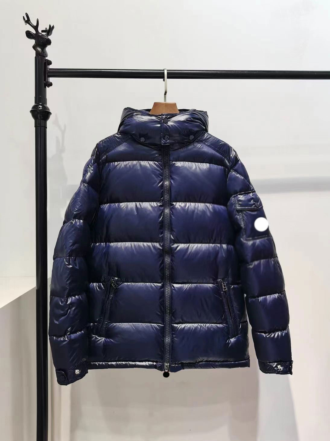 

Mens Down Jacket Winter Parka Down Jackets Men's Hooded Jacket Premium Women's Coat Outdoor Feather Coats Warm Thick Double Zipper Removable Hat Asian Size, Not for sale