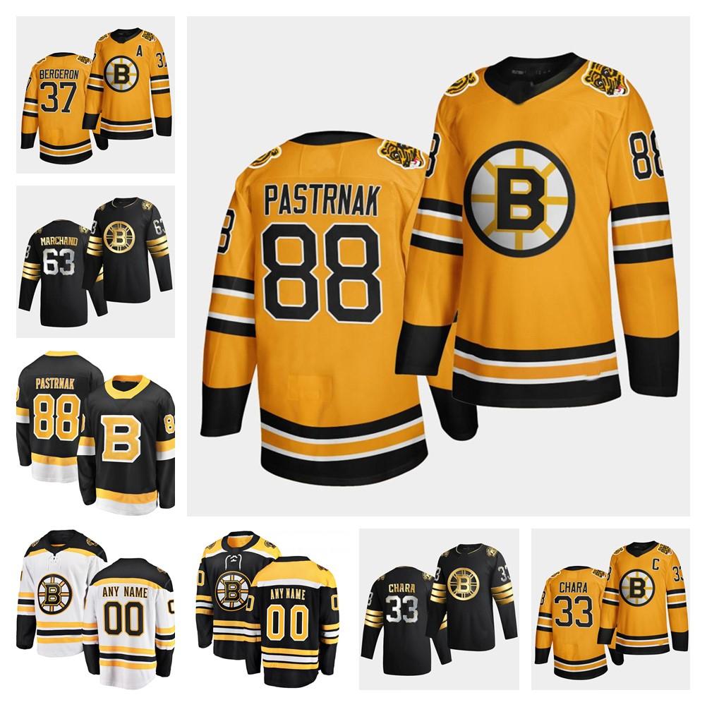 

College Wear Boston Bruins 2021 Reverse Retro 88 David Pastrnak Zdeno Chara Patrice Bergeron Tuukka Rask David Krejci Brad Marchand 2021 Hoc, Colour 6
