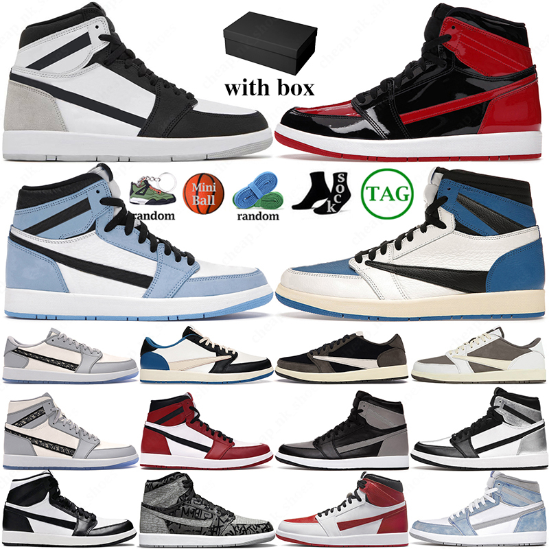 

1 1s Low men women basketball shoes Dark Reverse Mocha Travis Scott Stage Haze University Blue Shadow Chicago Bred Toe Patent Atmosphere trainers sports sneakers GAI, #6