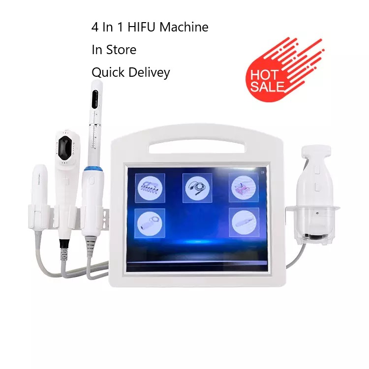 Hifu Ultrasound Face Lift 12 lignes V-max 4D Hifu corps amincissant la peau serrer le dispositif de beauté technologie ultrasonique focalisée de