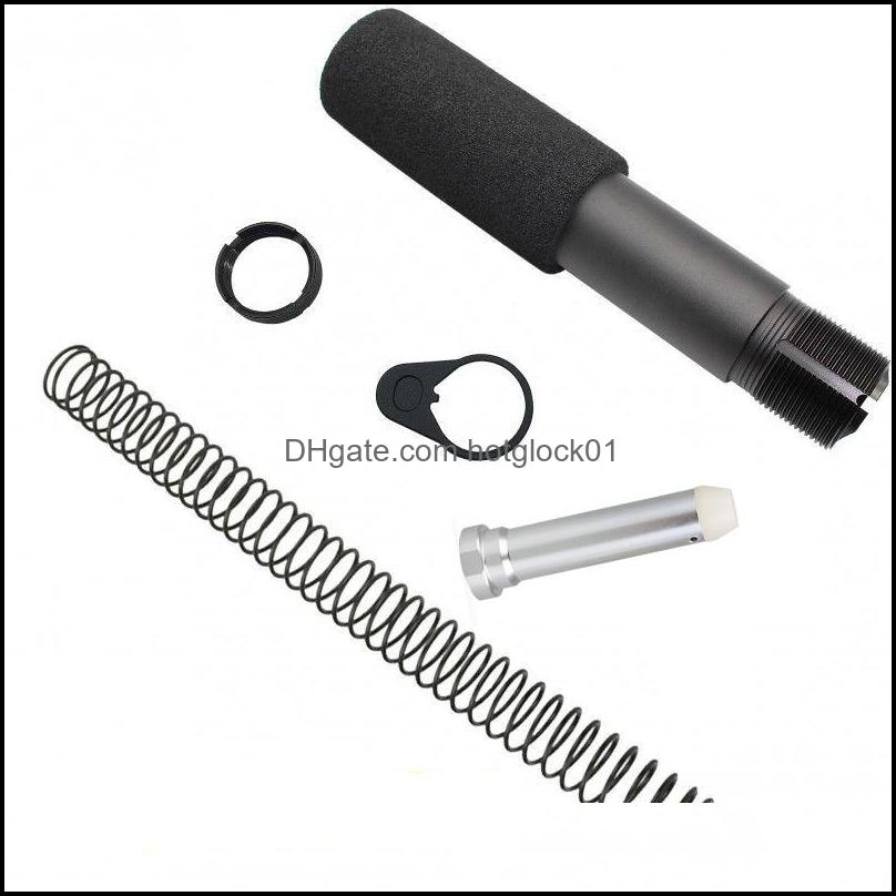 

Tactical Accessories Mil Spec .223 Ar-15/M16 Pistol Buffer Tube Kit W/3.5" Foam Pad Er Buffter Drop Delivery 2022 Sports Outdoors Hunt Dhg1M