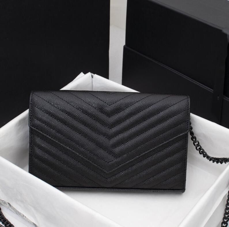 5A Designer shoulder bag Envelope Medium women handbags chain classic bags luxury designer handbag 3 colors wholesale