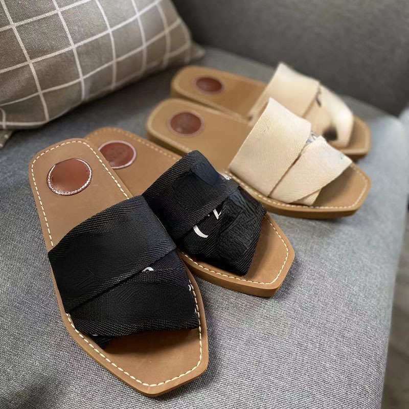 

Slippers for Women Beach Shoes Ribbon Flat Large Size Cool Sandal Fashion Slipper, Chocolate