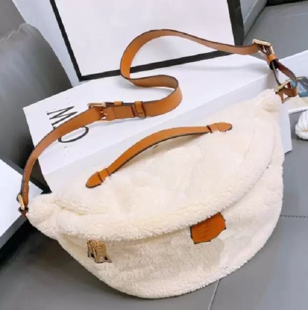 

2022 Womens Waist Bags Terry Bumbag Fashion Fanny Packs Lady Winter Stylish Belt Bags Classic Letter Pattern Luxury Crossbody Bags, Multi